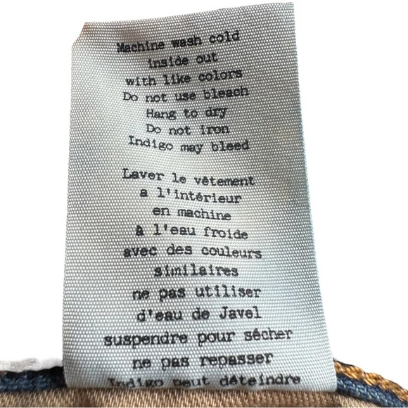 Rag & Bone Cut Off Jean Shorts Size 28 Doris Distressed Fray Hem Denim Jorts - Picture 13 of 16